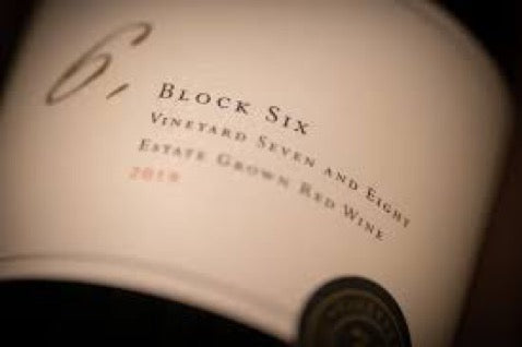 WINE VNYRD 7&8 BLOCK SIX BLEND 2019